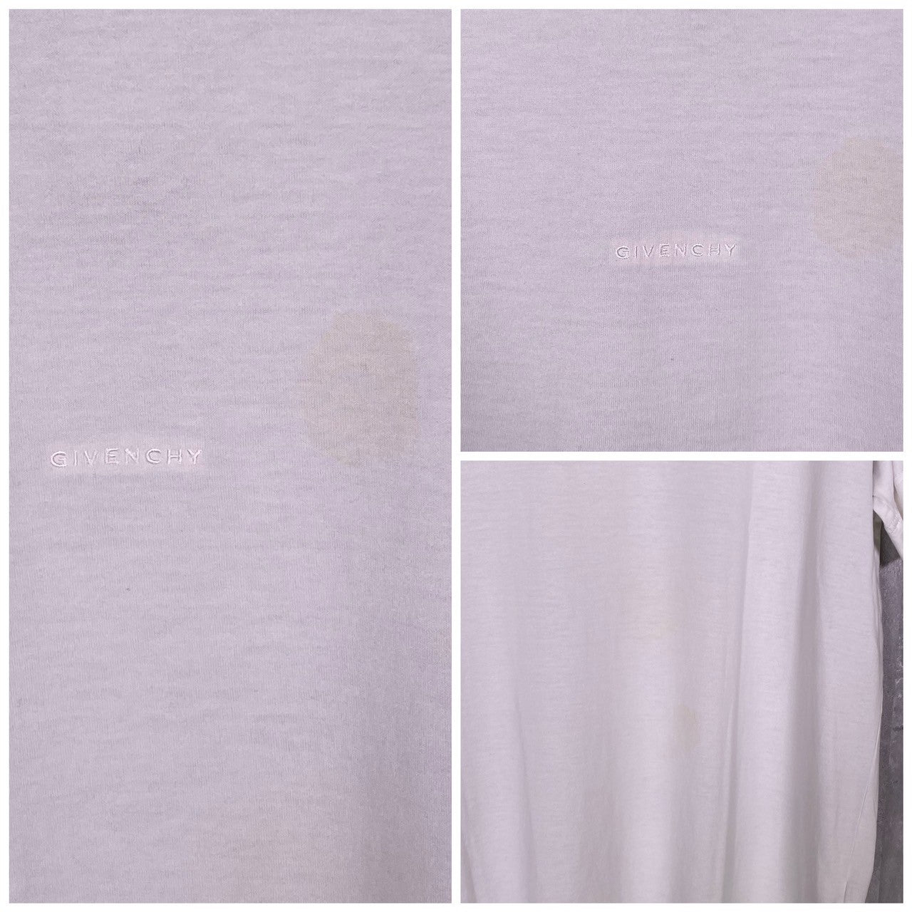 『GIVENCHY』ジバンシー (XL) スプレードックプリントTシャツ