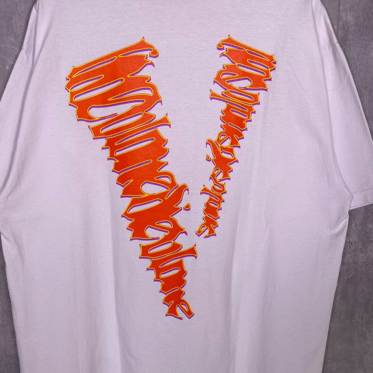 『VLONE × 999CLUB』 (XL) オーバーサイズプリントTシャツ