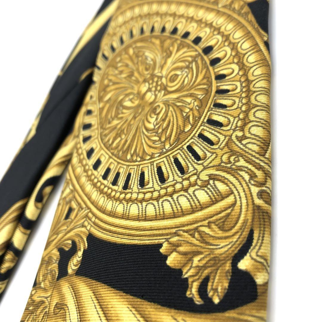 『HERMES』エルメス 総柄シルクネクタイ