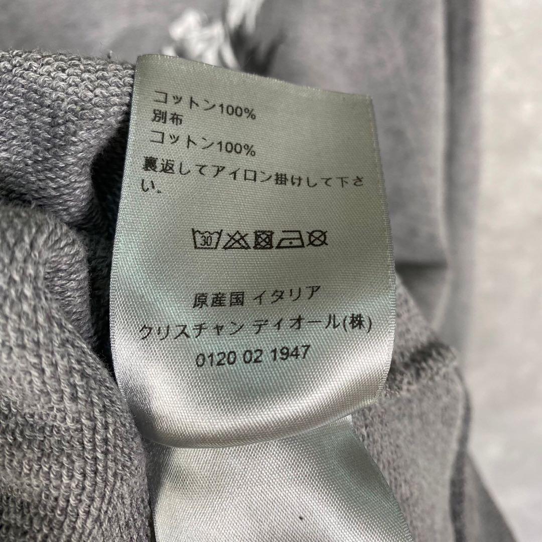 『Dior』ディオール (L) ローズ薔薇柄 ロゴプルオーバーパーカー