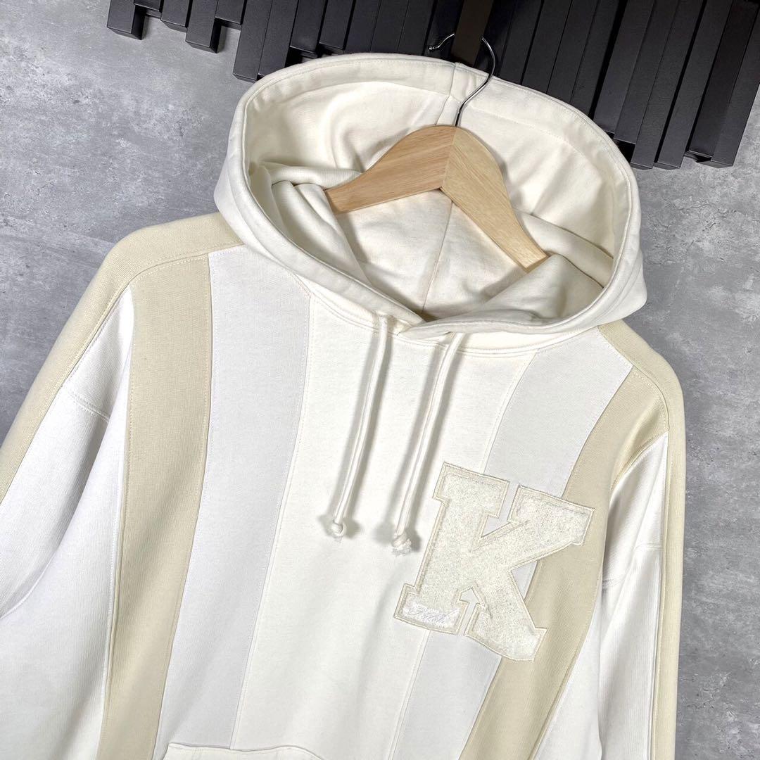 『KITH』キス (M) Williamsパネル切り替えプルオーバーパーカー