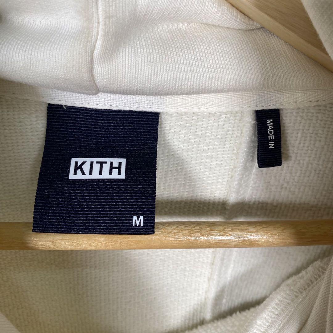 『KITH』キス (M) Williamsパネル切り替えプルオーバーパーカー
