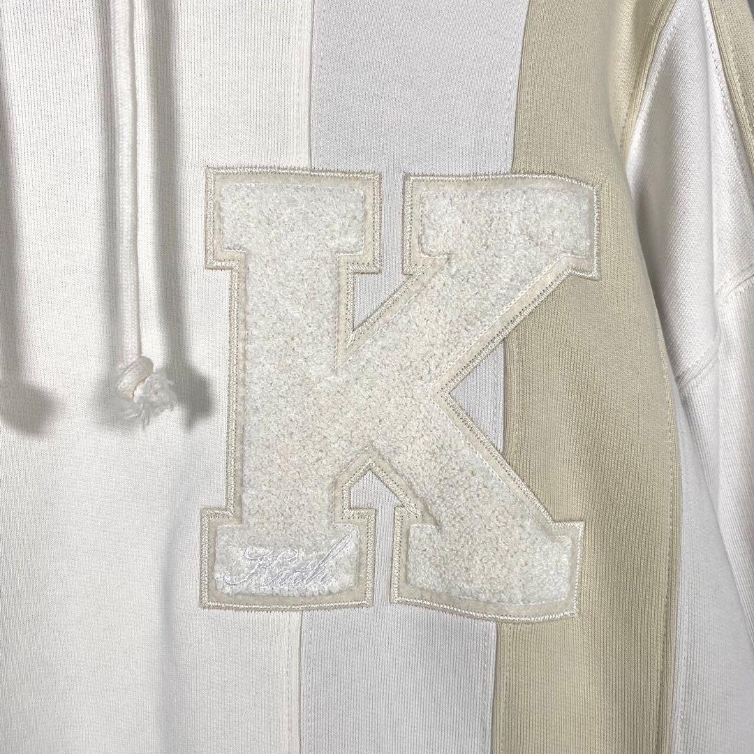 『KITH』キス (M) Williamsパネル切り替えプルオーバーパーカー