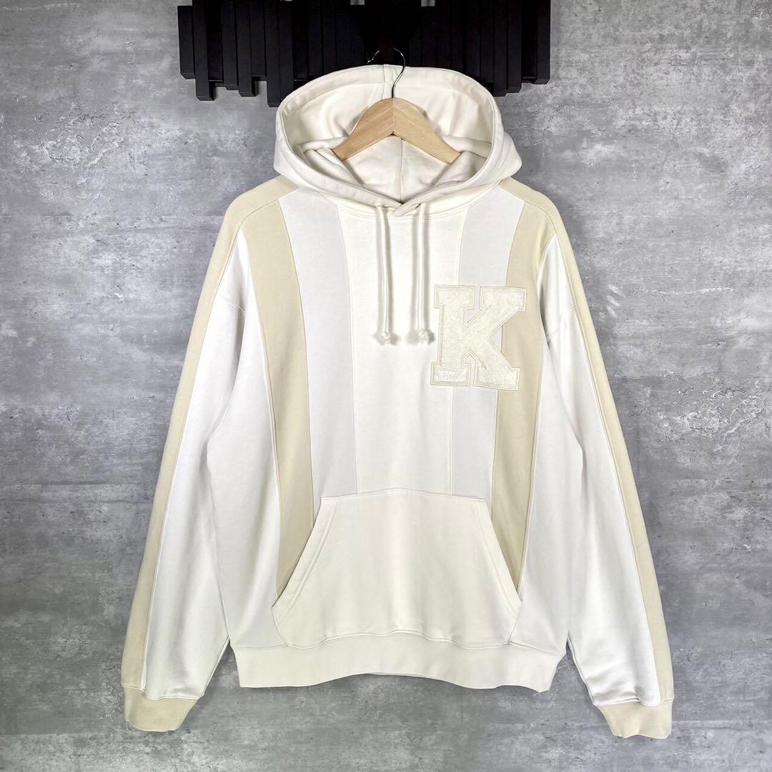 『KITH』キス (M) Williamsパネル切り替えプルオーバーパーカー
