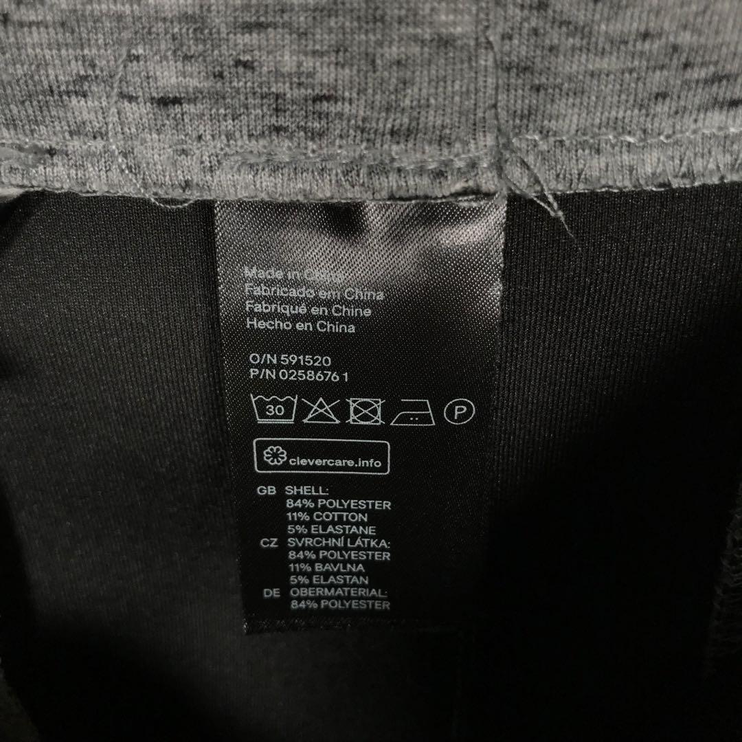 『H&M』エイチアンドエム (S) ストレッチ タイトスカート / グレー