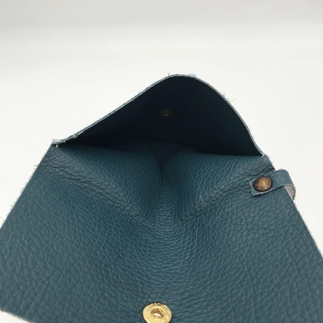 『CAPICA』ポーチ シルバー スナップボタン