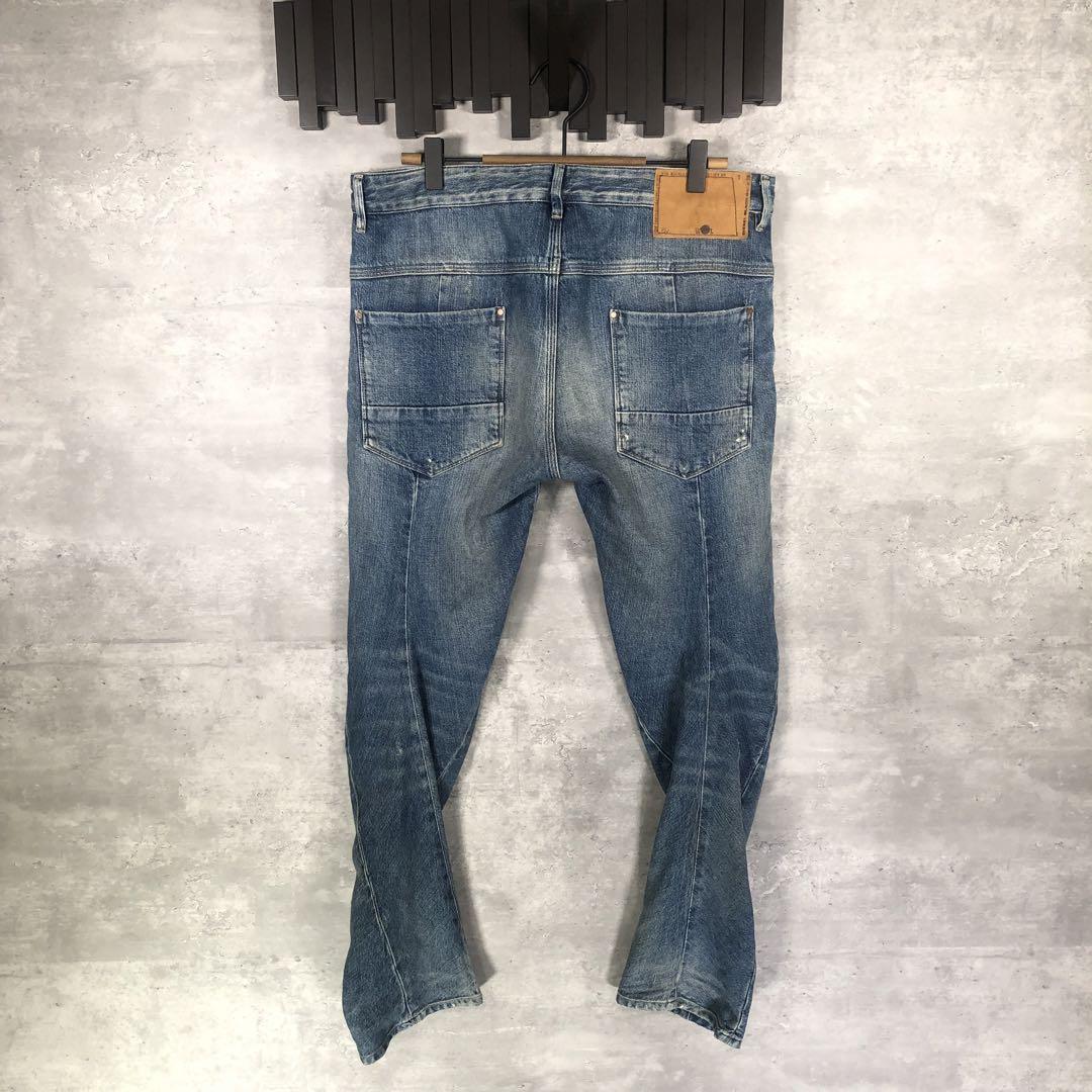 『DIESEL BLACK GOLD』デニムパンツ / 立体裁断 3Dジーンズ