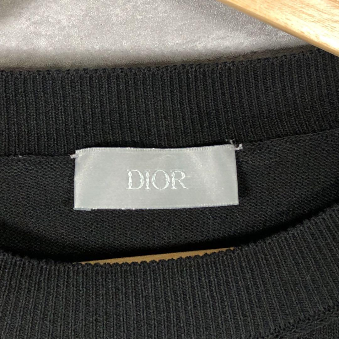 『Dior』ディオール (M) カウズbee薄手ニット / セーター ハチ柄