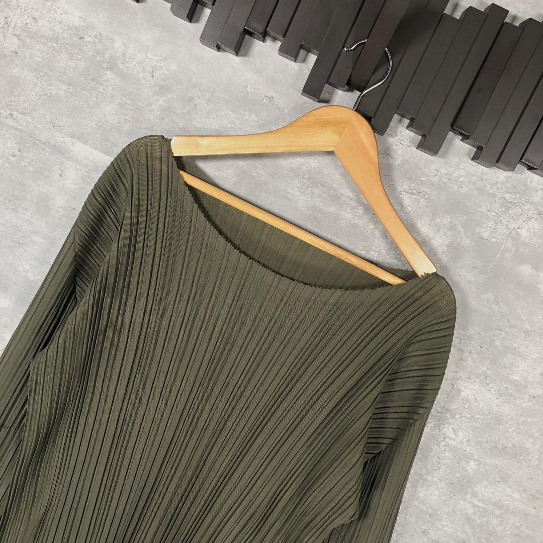 『PLEATS PLEASE』プリーツプリーツ (3) プリーツ カットソー