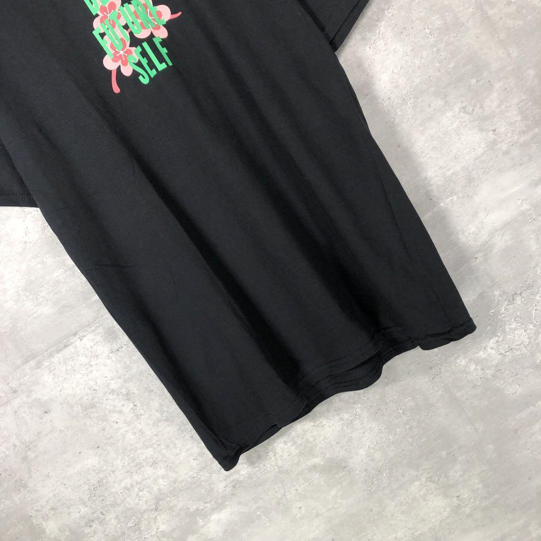『GILDAN』ギルダン (S) プリント半袖Tシャツ / ブラック