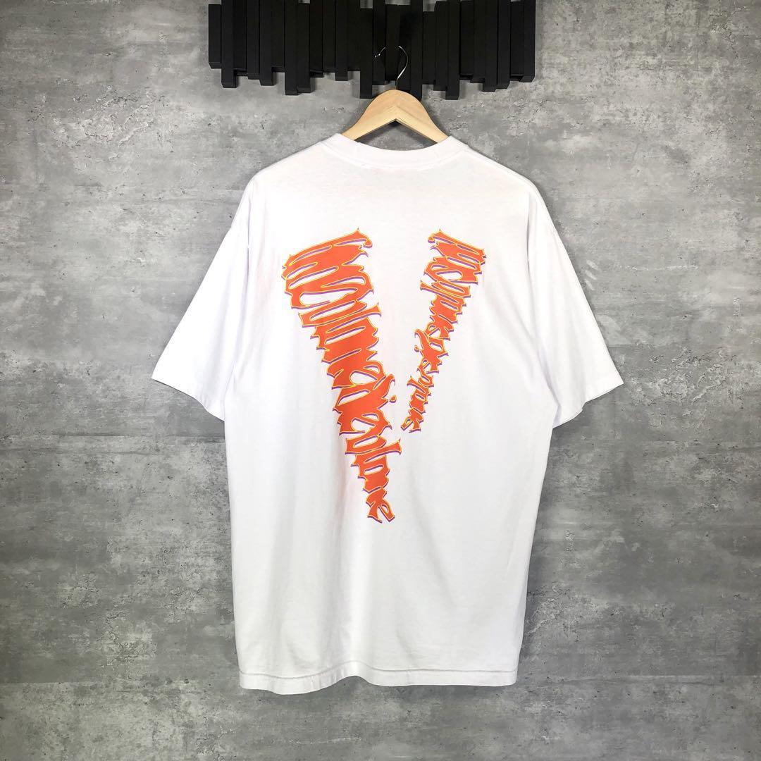 『VLONE』ヴィーローン (XL) オーバーサイズプリントTシャツ