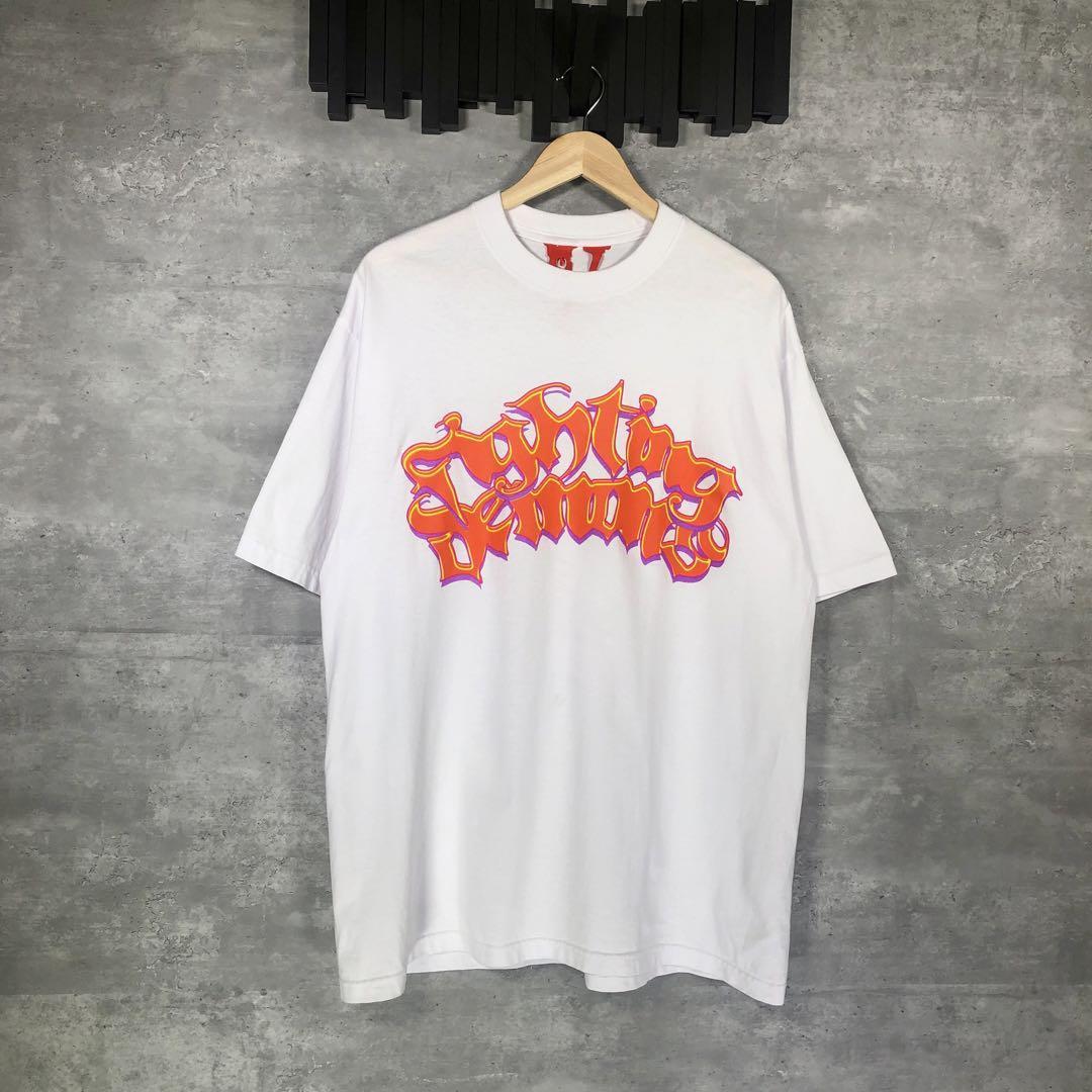 『VLONE』ヴィーローン (XL) オーバーサイズプリントTシャツ