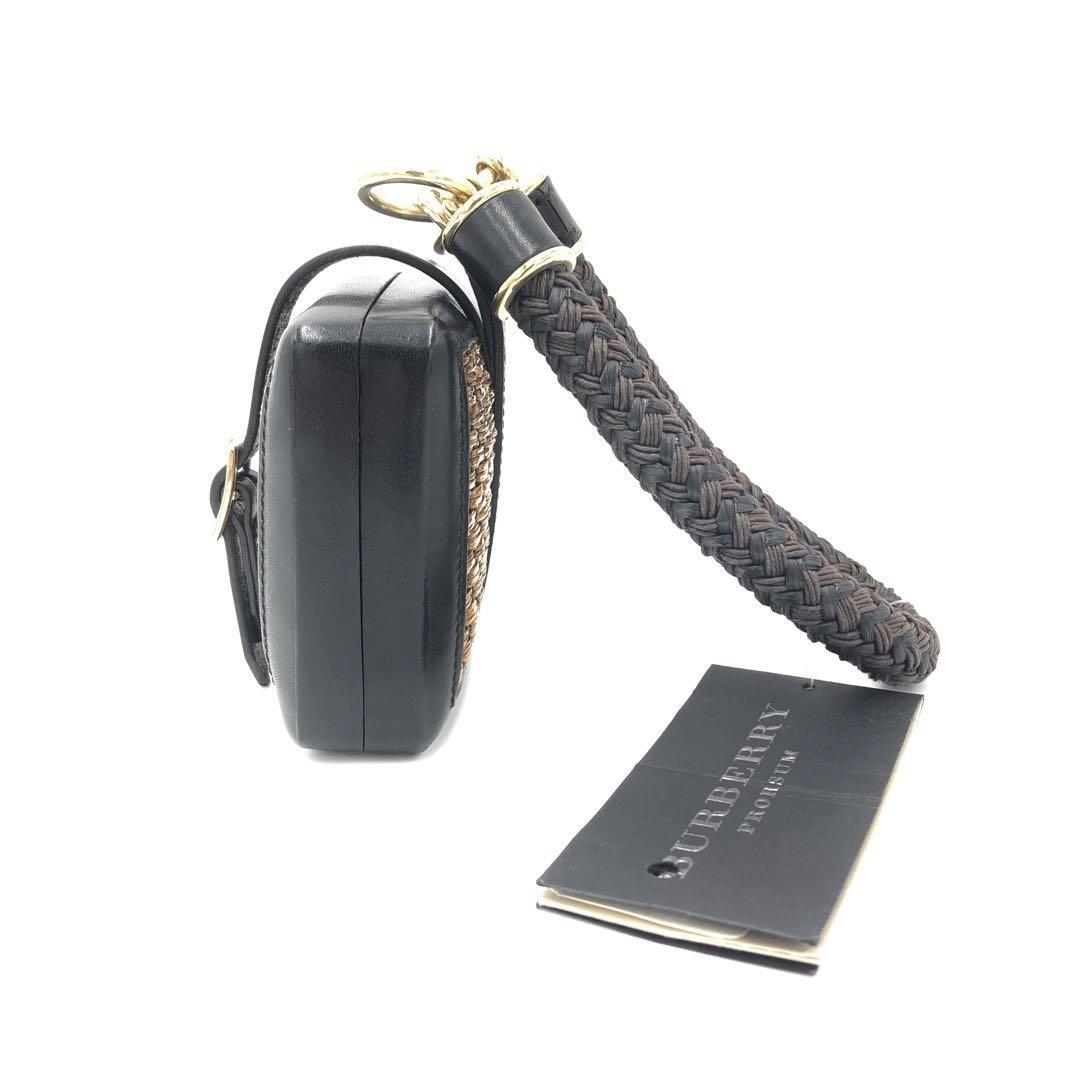 『Burberry』バーバリー ボックスポーチ マイクロバック