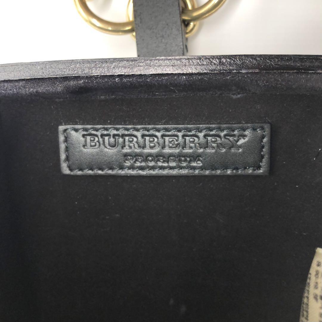『Burberry』バーバリー ボックスポーチ マイクロバック