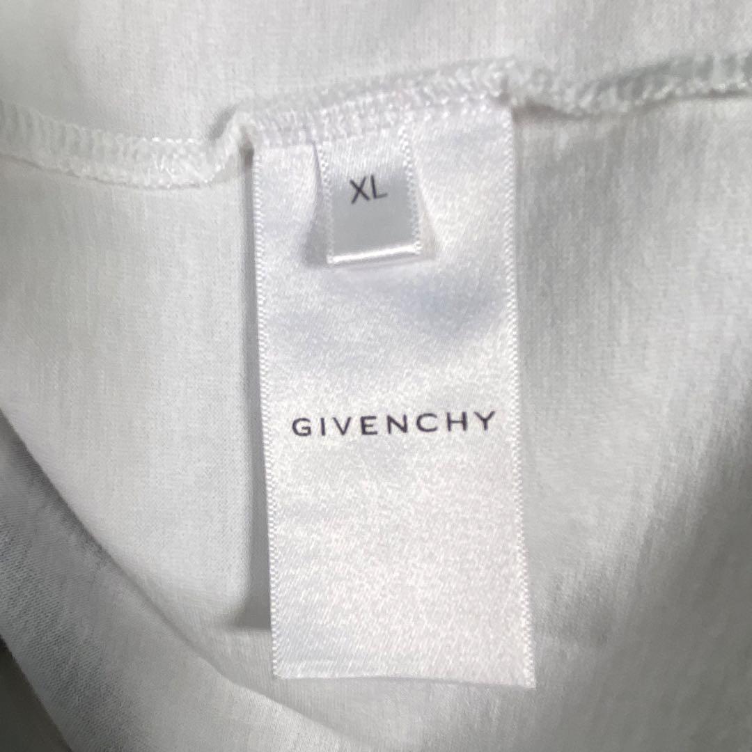 『GIVENCHY』ジバンシー (XL) スプレードックプリントTシャツ