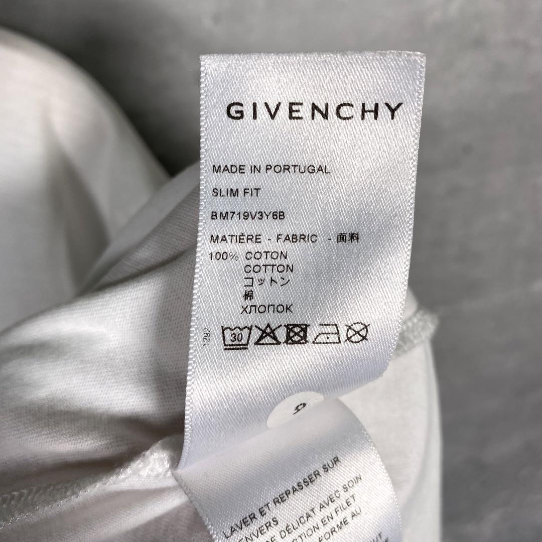 『GIVENCHY』ジバンシー (XL) スプレードックプリントTシャツ