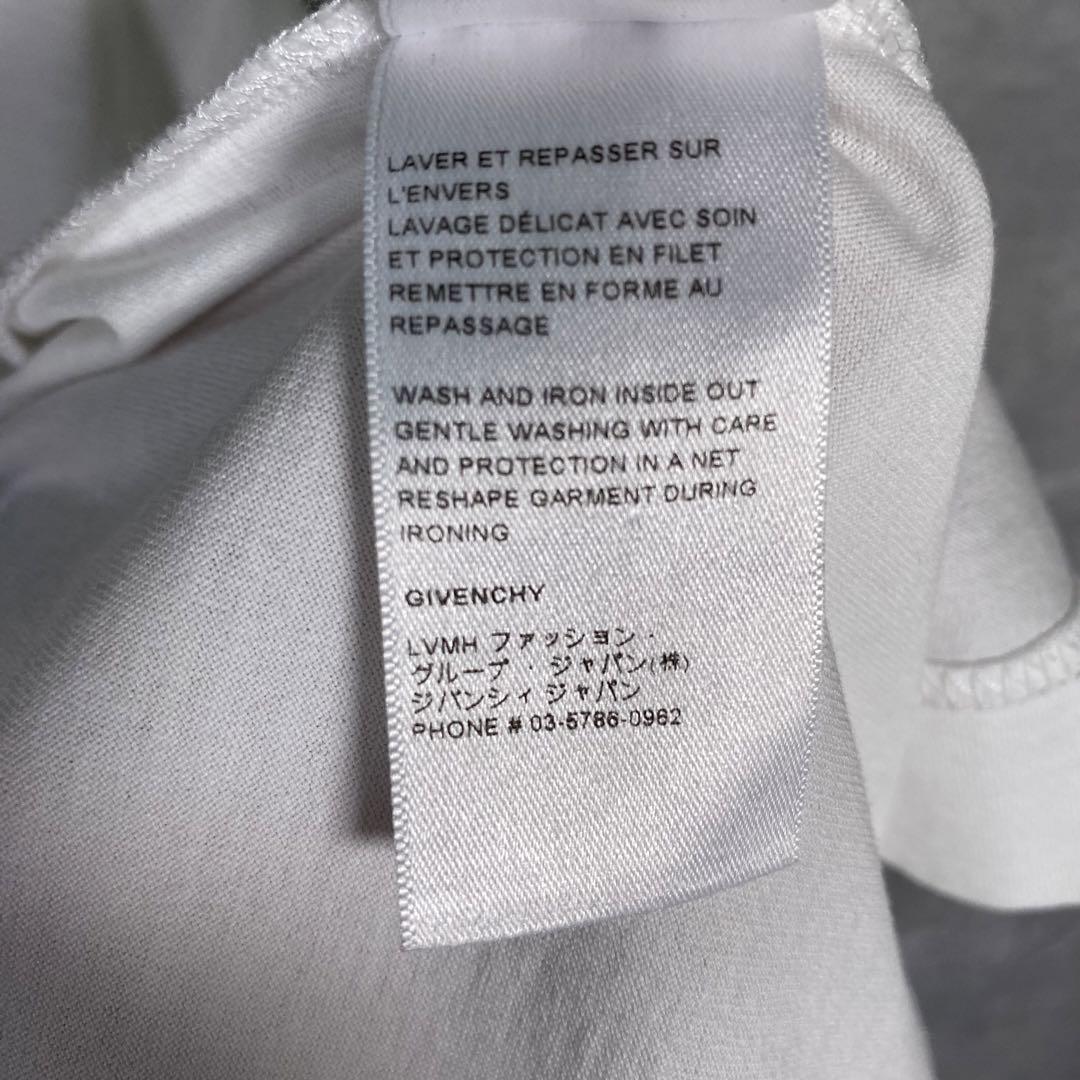 『GIVENCHY』ジバンシー (XL) スプレードックプリントTシャツ