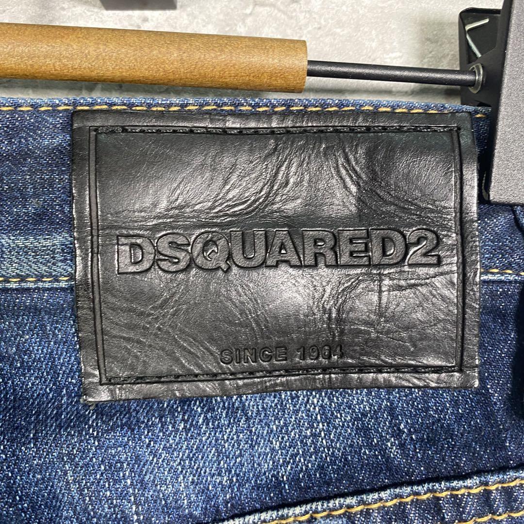 『DSQUARED2』ディースクエアード (44) パッチワークデニムパンツ