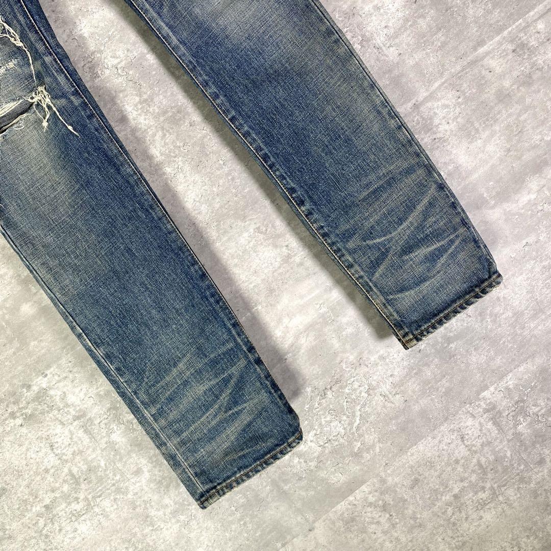 『SAINT LAURENT』サンローラン (30) ダメージデニムパンツ