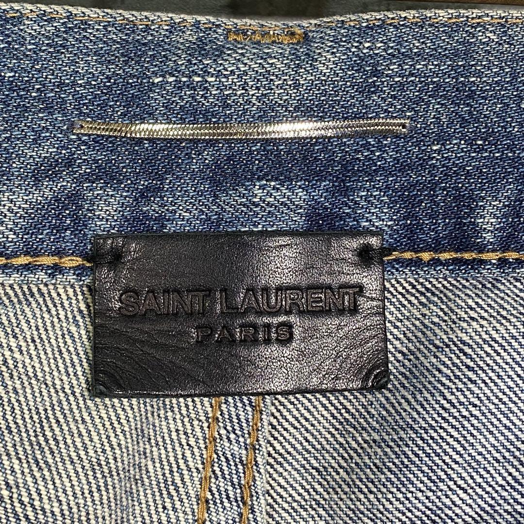 『SAINT LAURENT』サンローラン (30) ダメージデニムパンツ