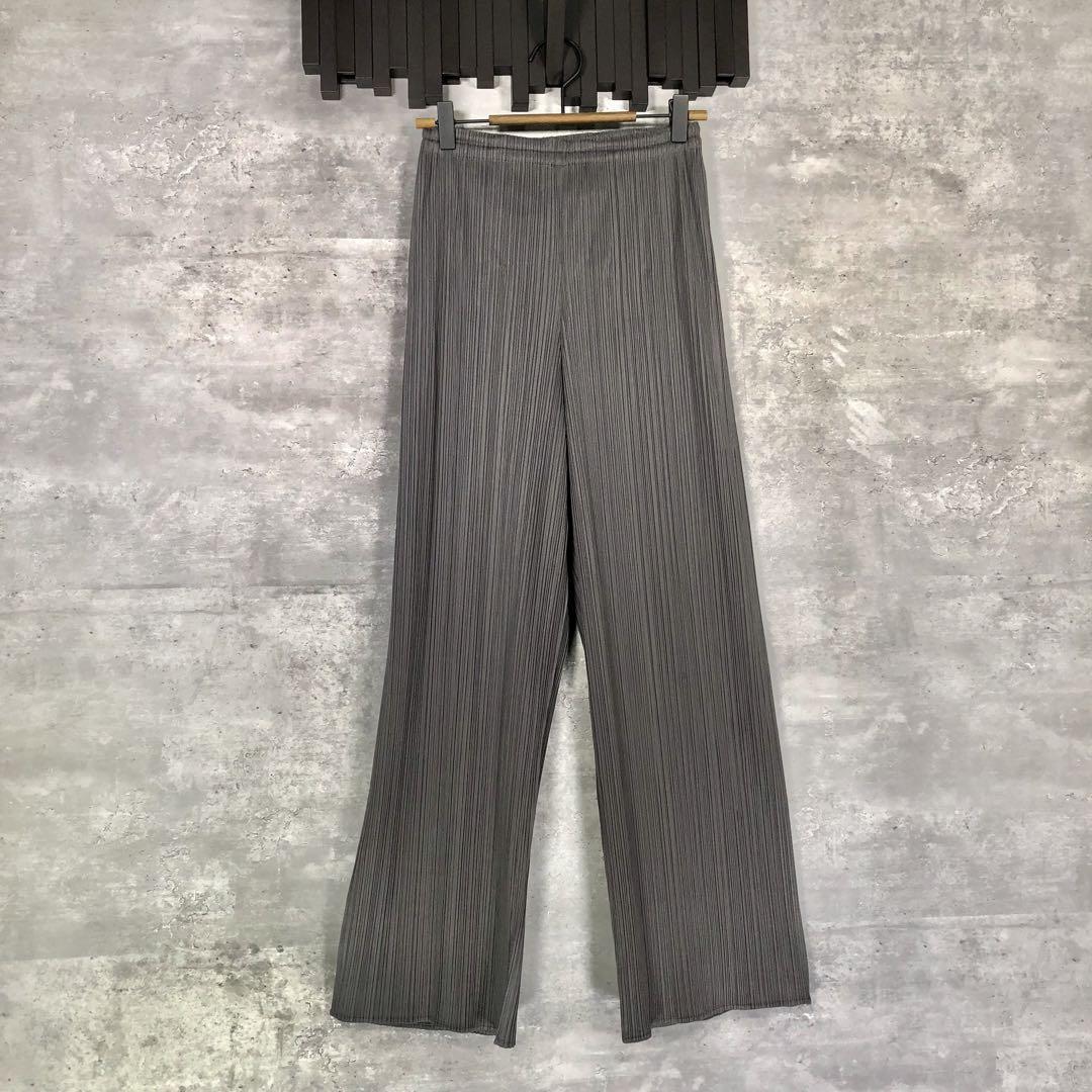『PLEATS PLEASE』プリーツプリーツ (2) ストレートパンツ