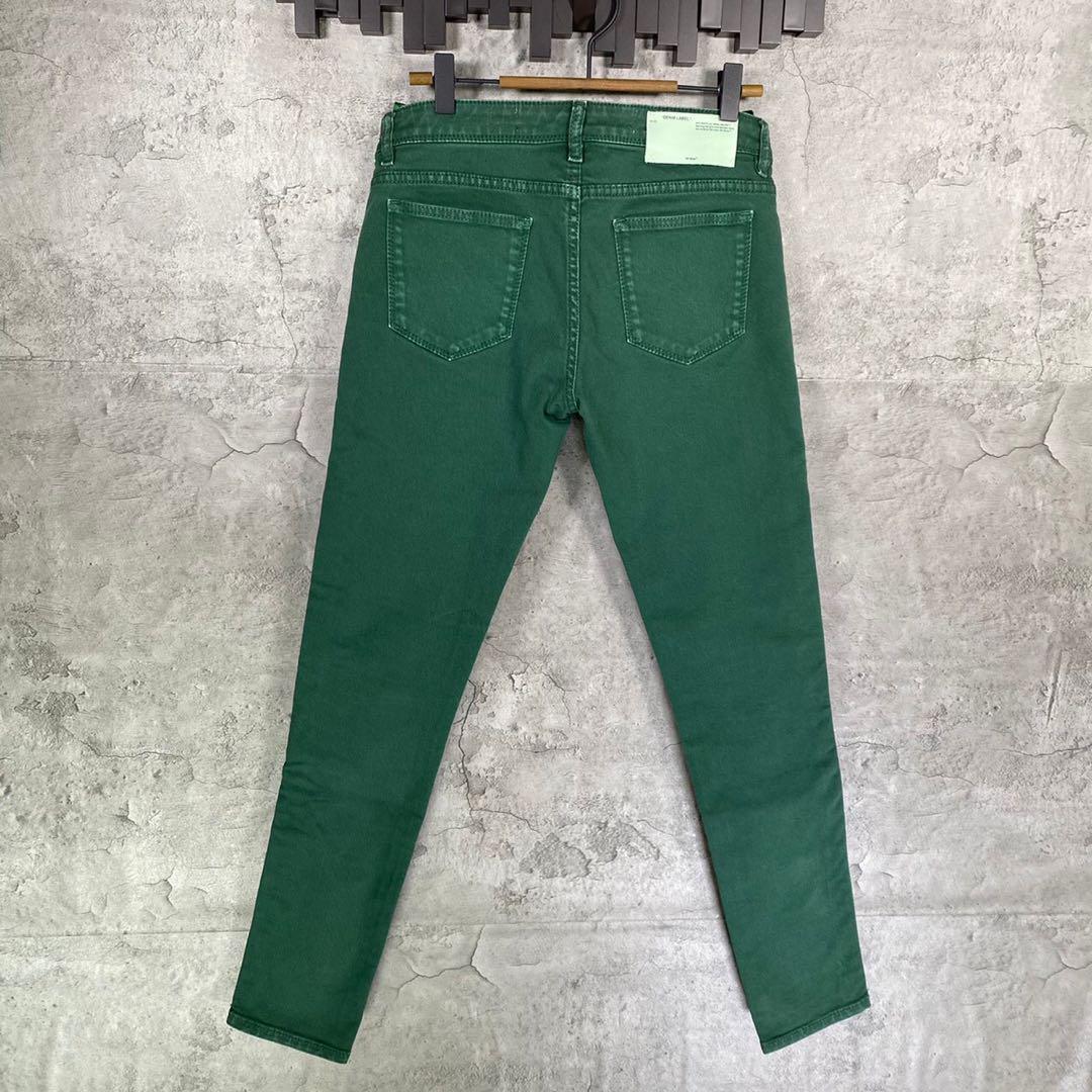 『OFF-WHITE』オフホワイト (26) サイドラインカラーパンツ