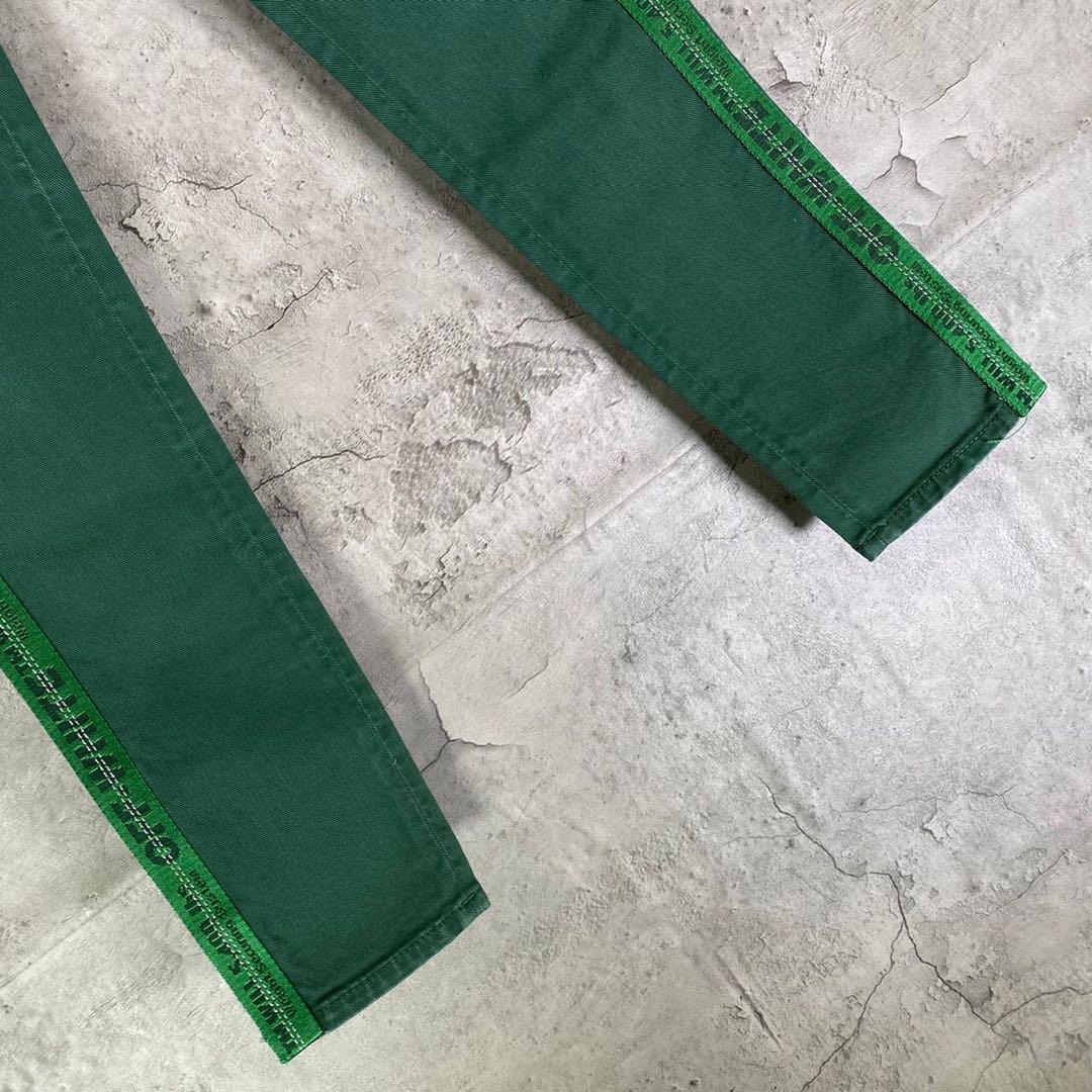 『OFF-WHITE』オフホワイト (26) サイドラインカラーパンツ