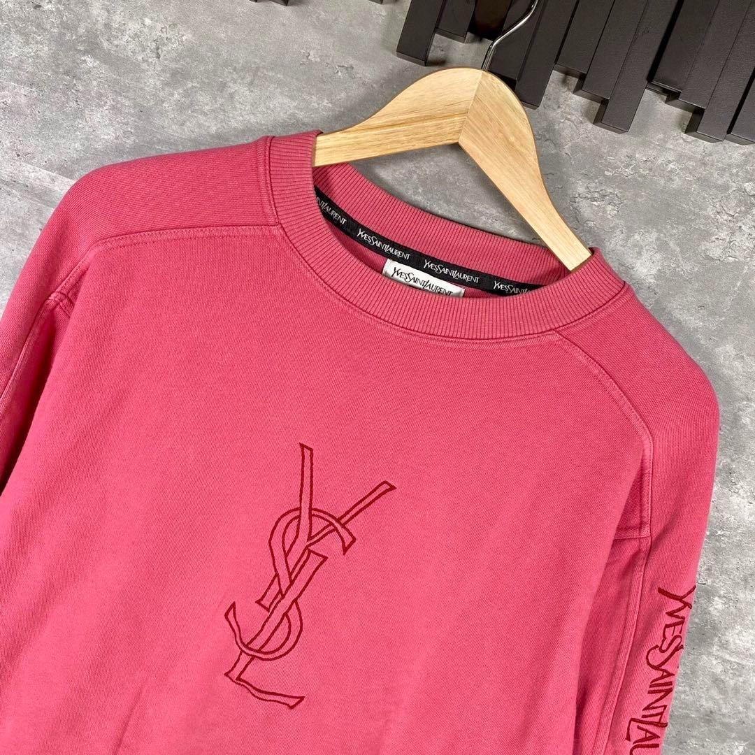 『Yves Saint Laurent』イヴサンローラン (M) ロゴスウェット