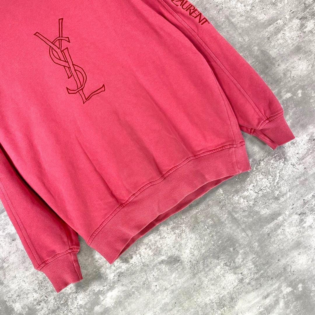 『Yves Saint Laurent』イヴサンローラン (M) ロゴスウェット