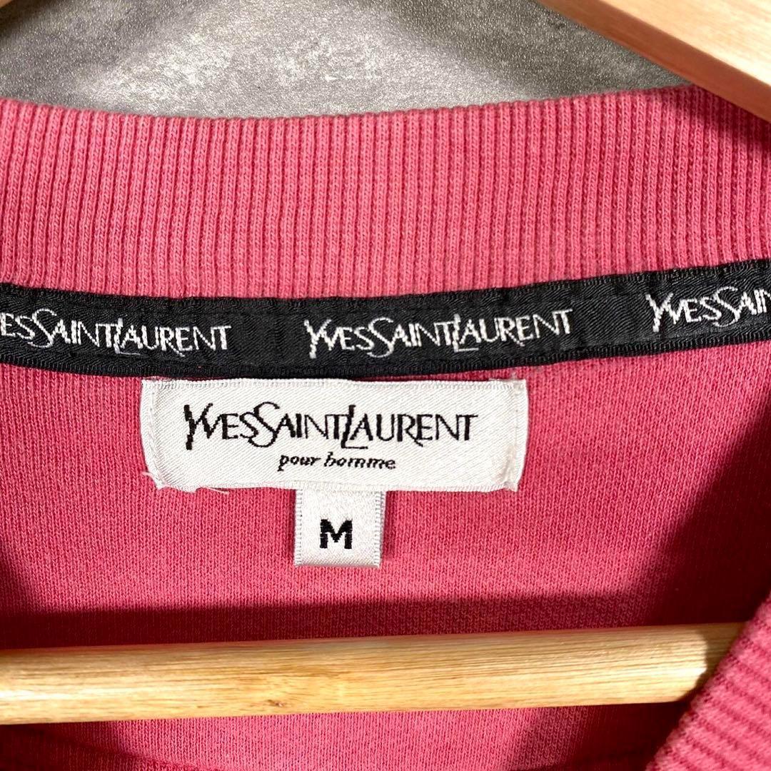 『Yves Saint Laurent』イヴサンローラン (M) ロゴスウェット