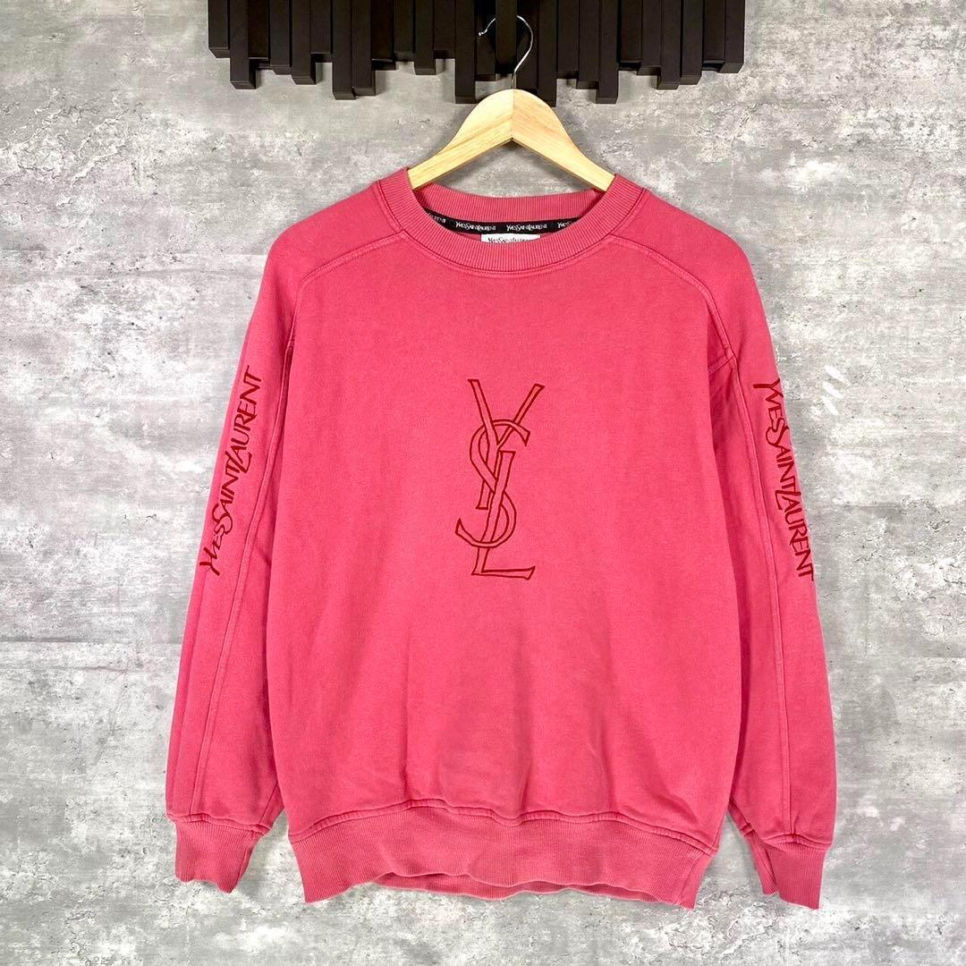 『Yves Saint Laurent』イヴサンローラン (M) ロゴスウェット
