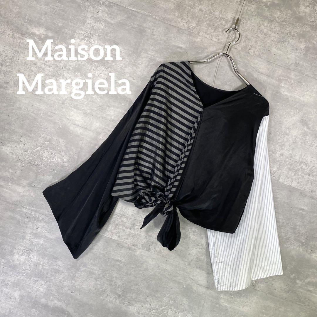 『Maison Margiela』MM6メゾンマルジェラ(40)切り替えブラウス