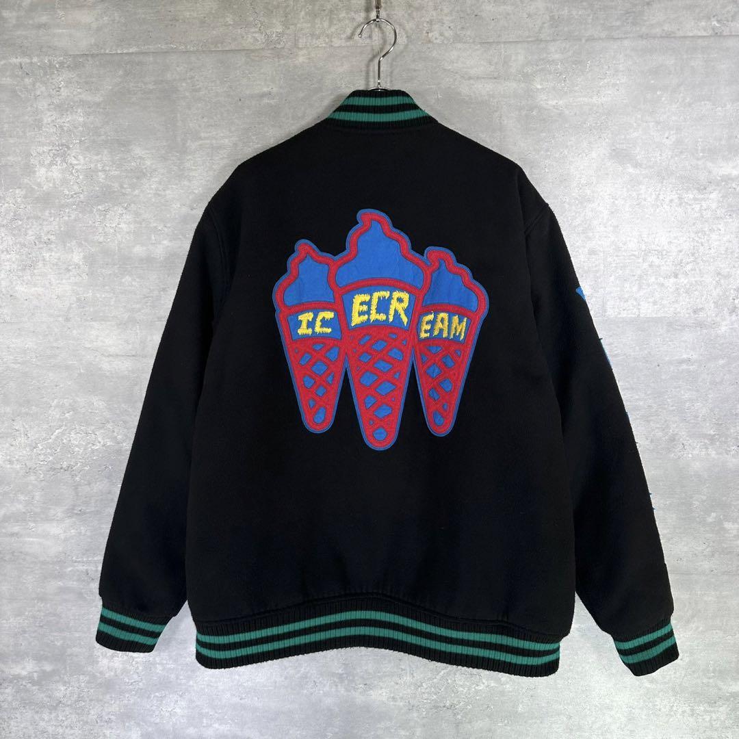 『ICE CREAM』アイスクリーム (XL) スタジャン / LEFLAH初期