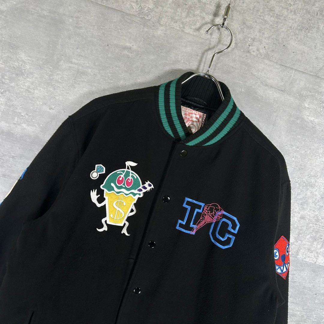 『ICE CREAM』アイスクリーム (XL) スタジャン / LEFLAH初期
