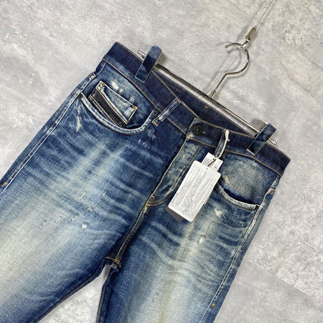 『Diesel』ディーゼル (W28 L30) ダメージデニムパンツ