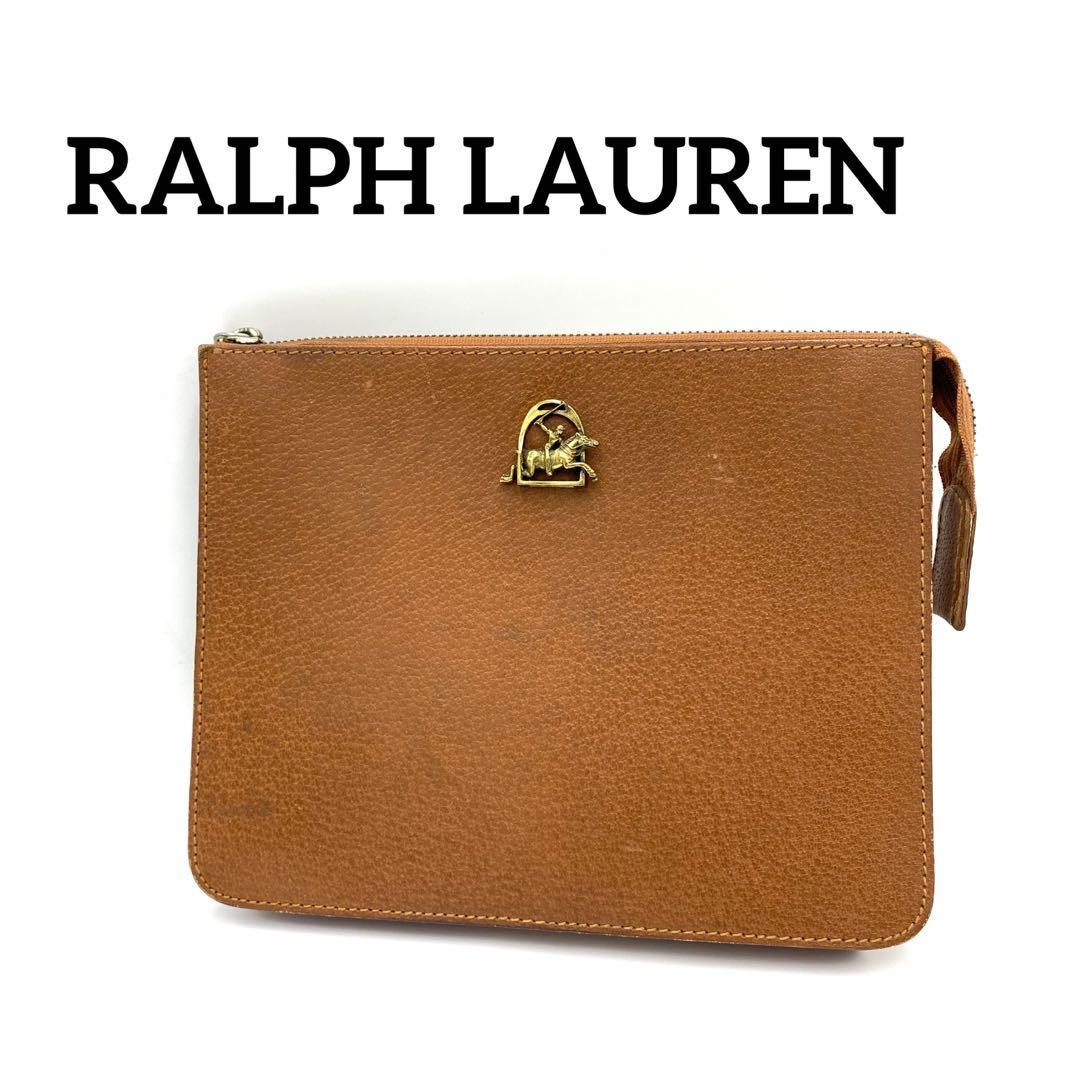 『RALPH LAUREN』ラルフローレン クラッチバック セカンドバック