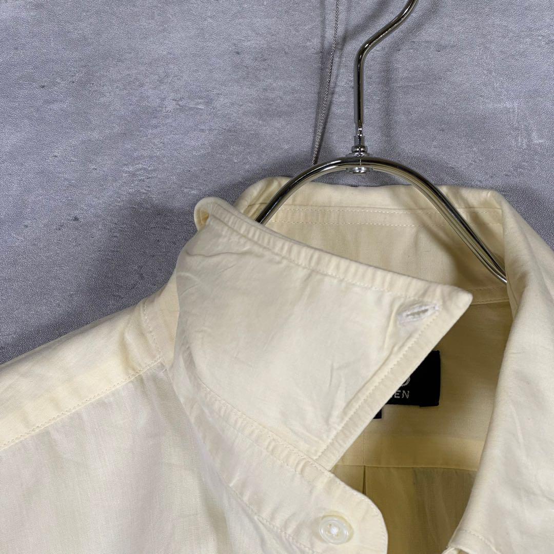 『CHAPS』チャップス (L) ボタンダウン長袖シャツ / イエロー