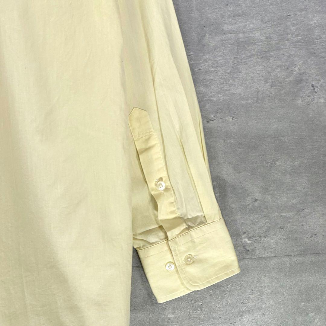 『CHAPS』チャップス (L) ボタンダウン長袖シャツ / イエロー