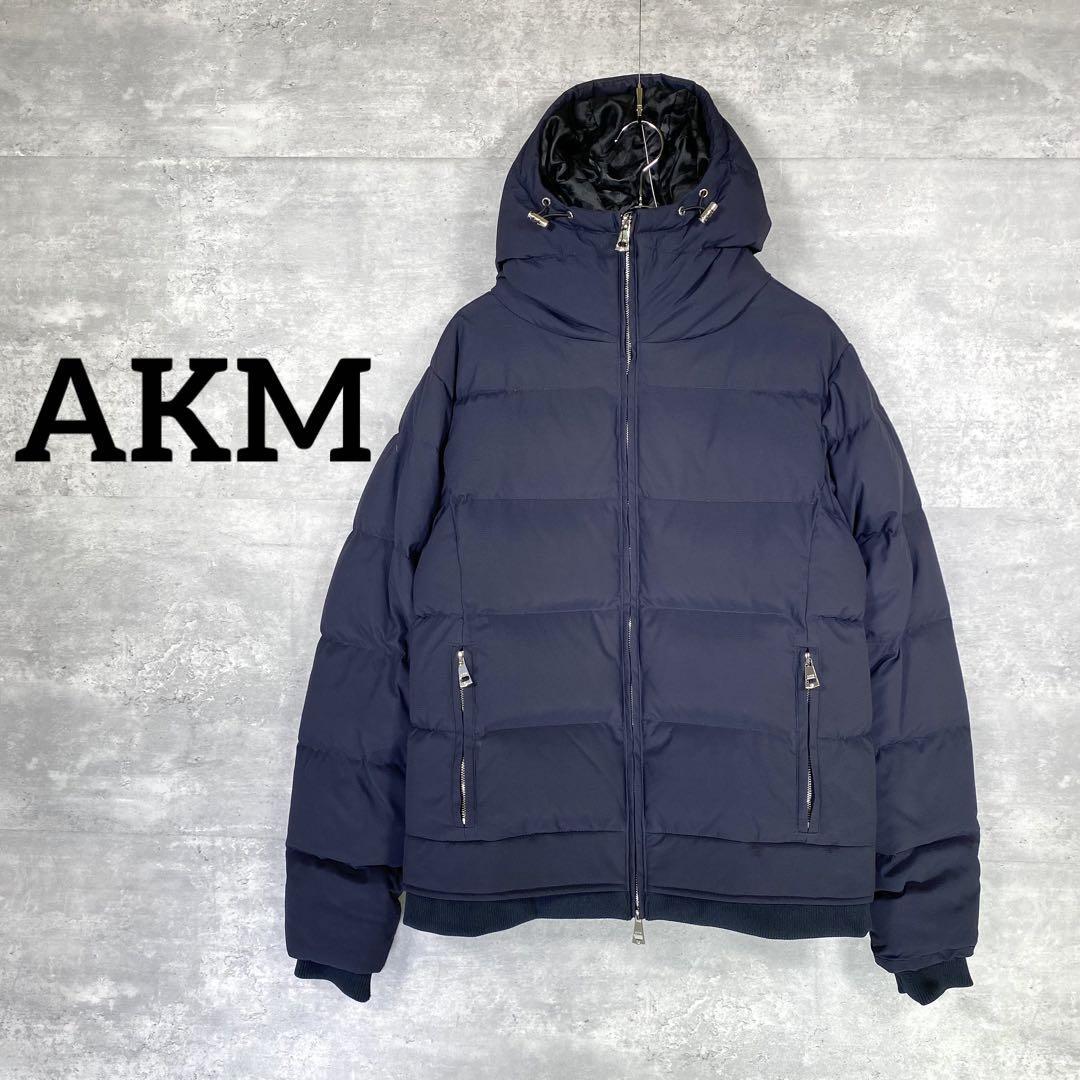 『AKM』エーケーエム (L) ダウンジャケット / ネイビー