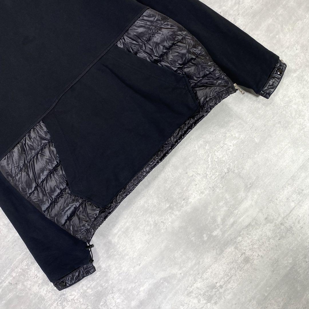 『MONCLER』 モンクレール (L) ダウン 切り替えパーカー