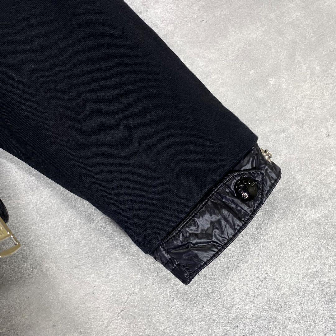 『MONCLER』 モンクレール (L) ダウン 切り替えパーカー