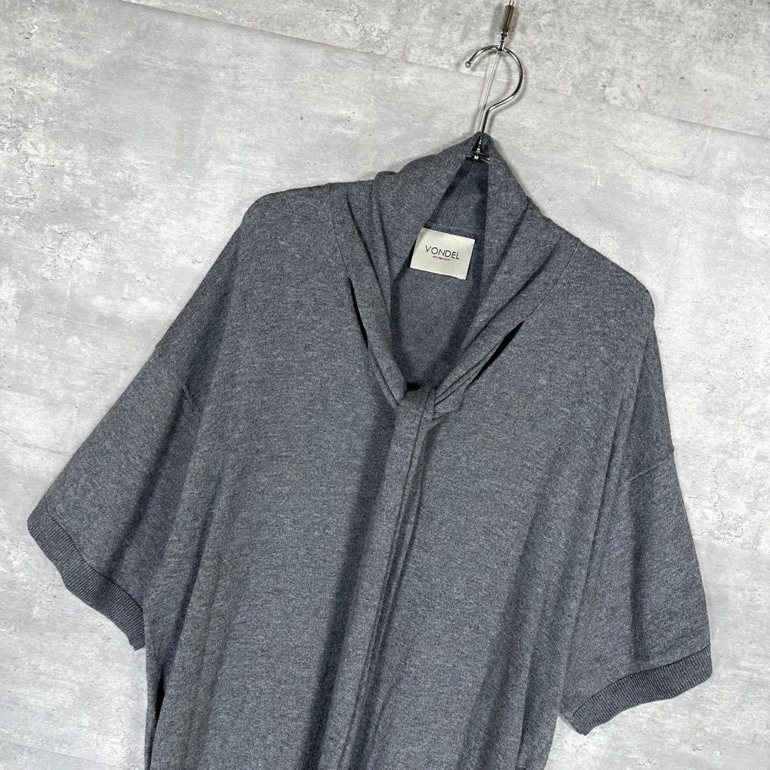 『VONDEL』フォンデル (36) ニット スリットワンピース
