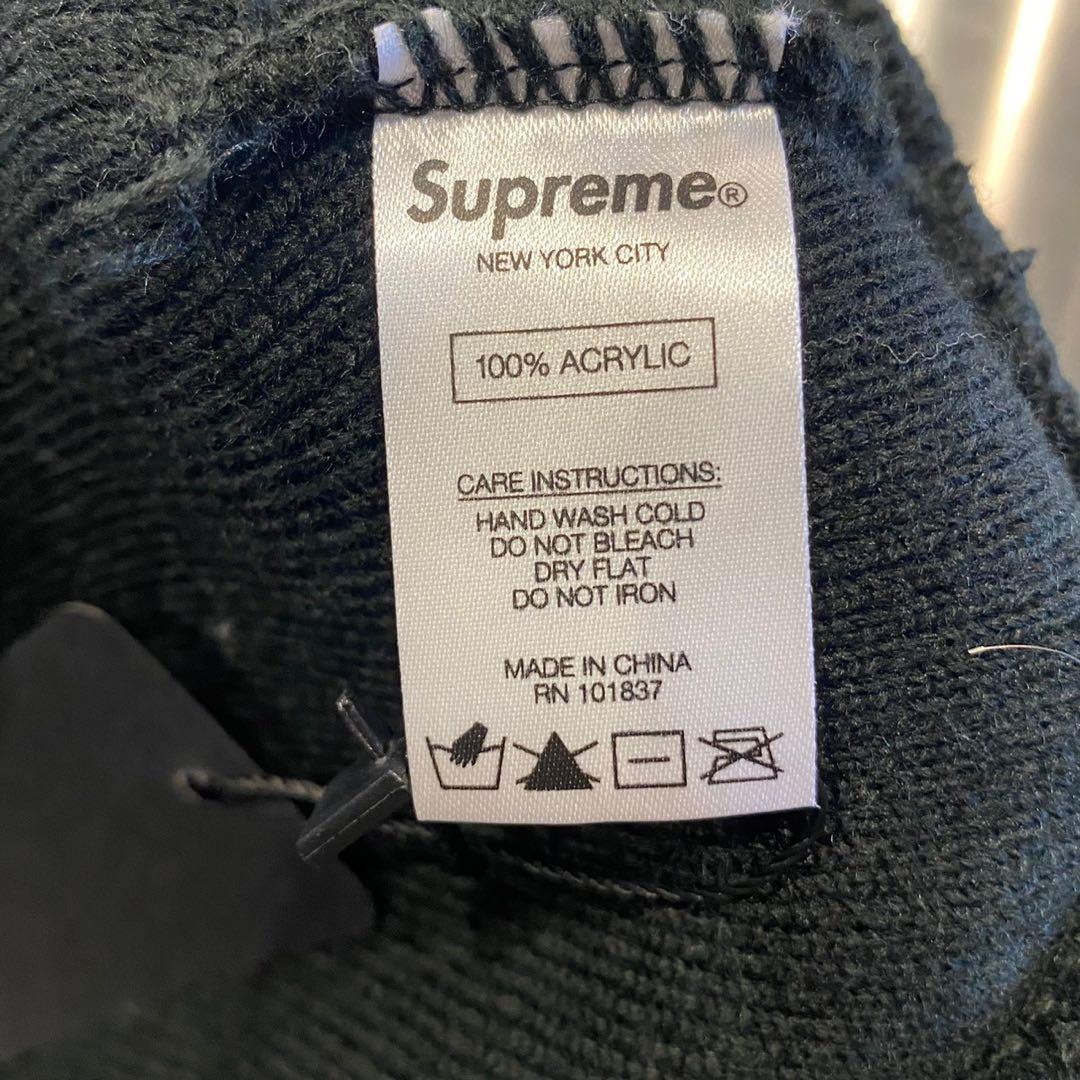 『Supreme』シュプリーム アーチロゴ ニット帽 / ブラック