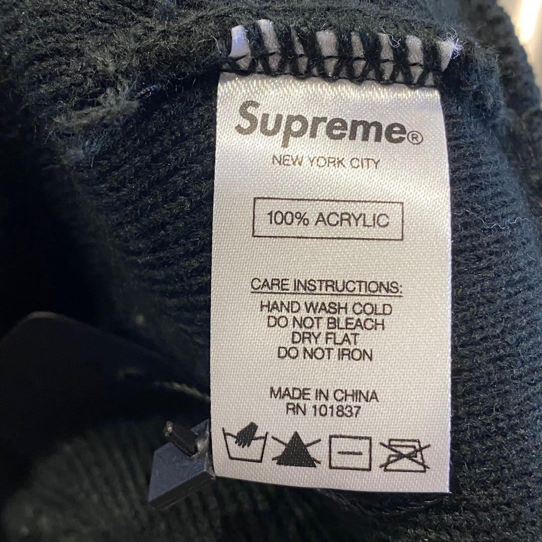 『Supreme』シュプリーム アーチロゴ ニット帽 / ブラック