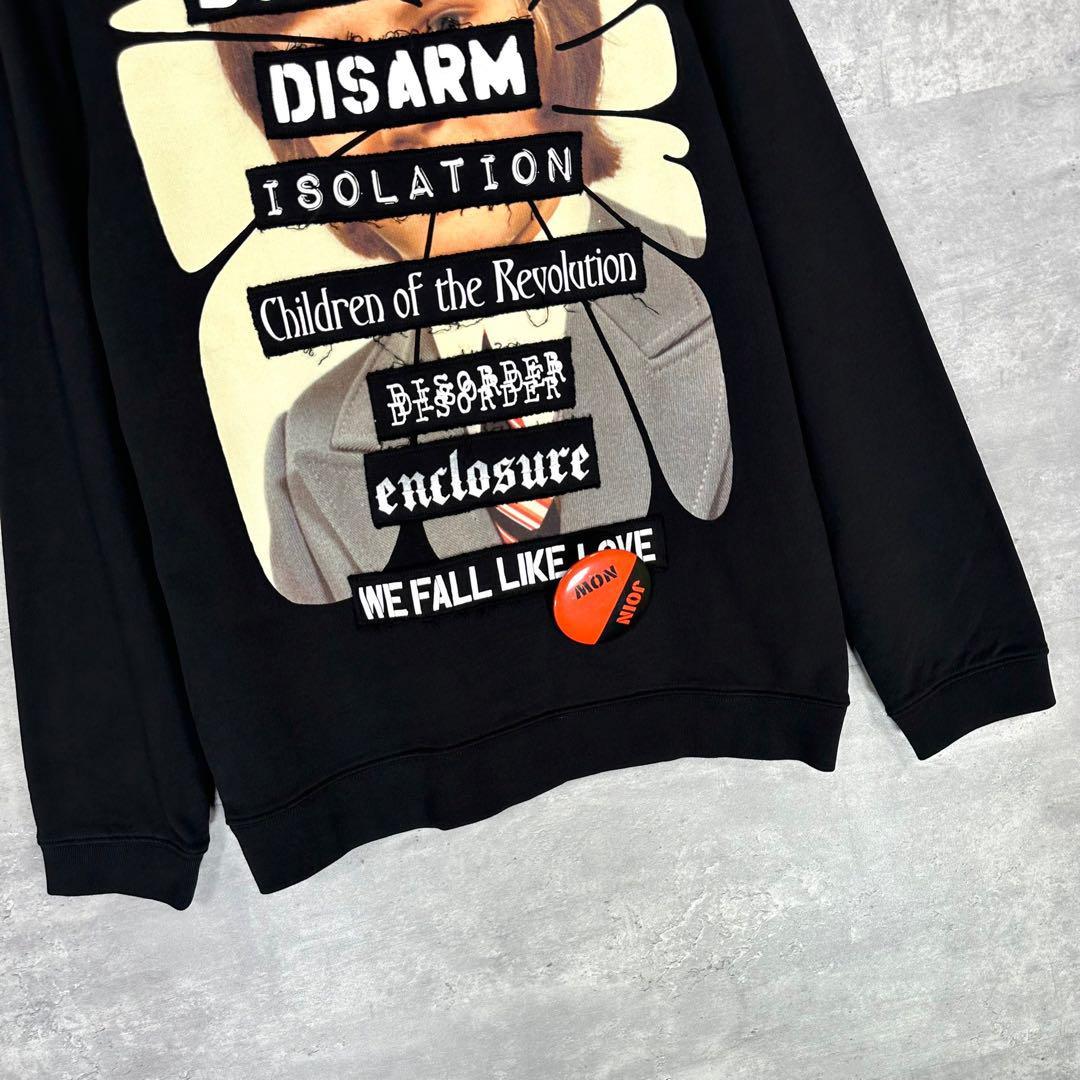『raf simons』ラフシモンズ (M) クルーネックスウェット
