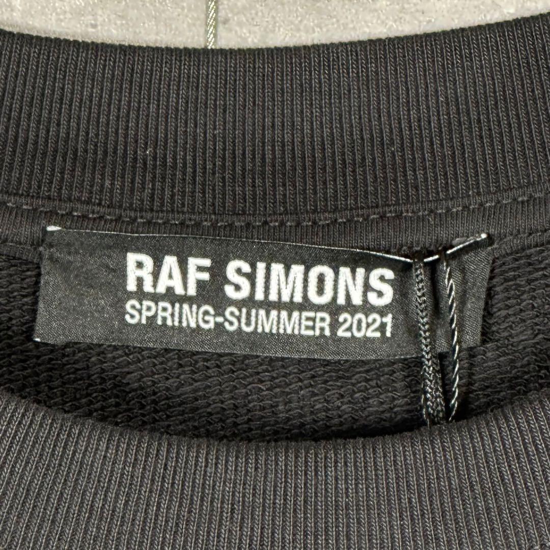 『raf simons』ラフシモンズ (M) クルーネックスウェット
