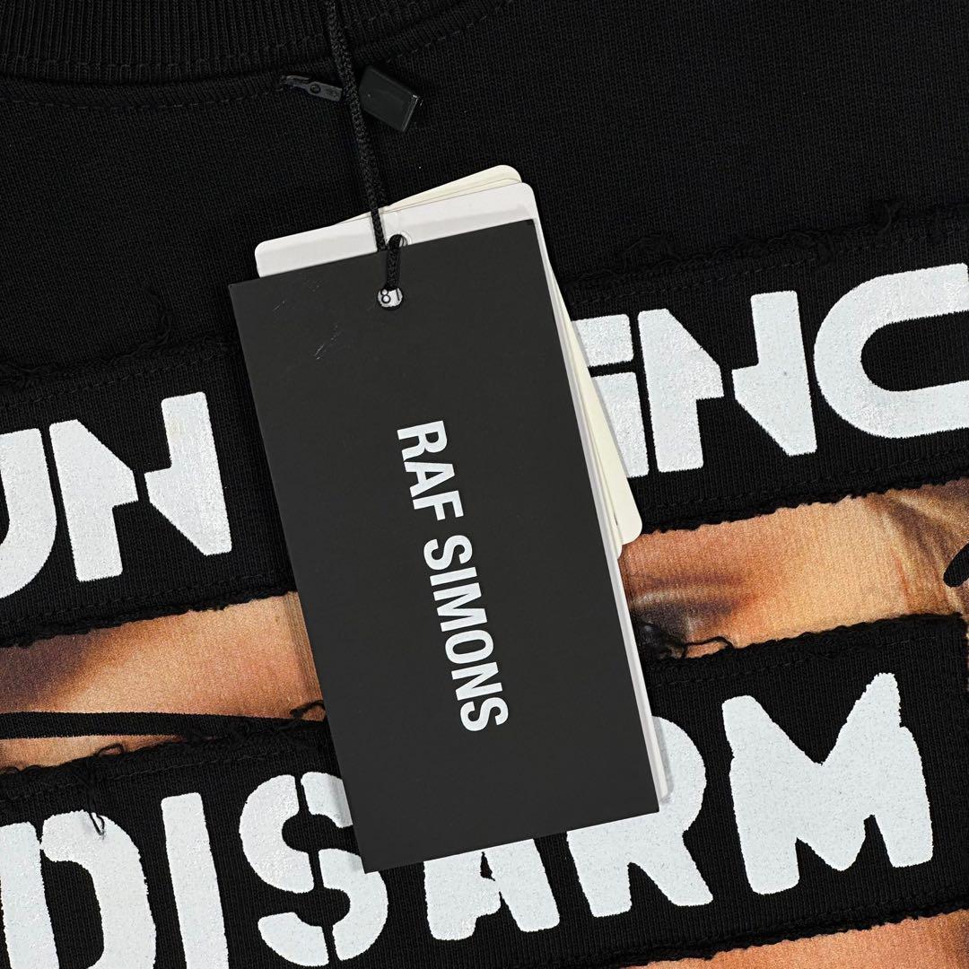 『raf simons』ラフシモンズ (M) クルーネックスウェット