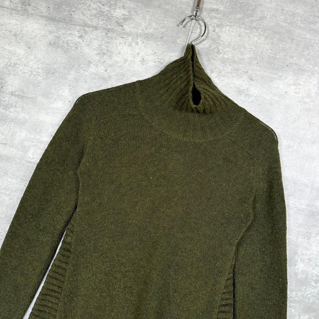 『BALENCIAGA』バレンシアガ (38) ハイネック ニットワンピース