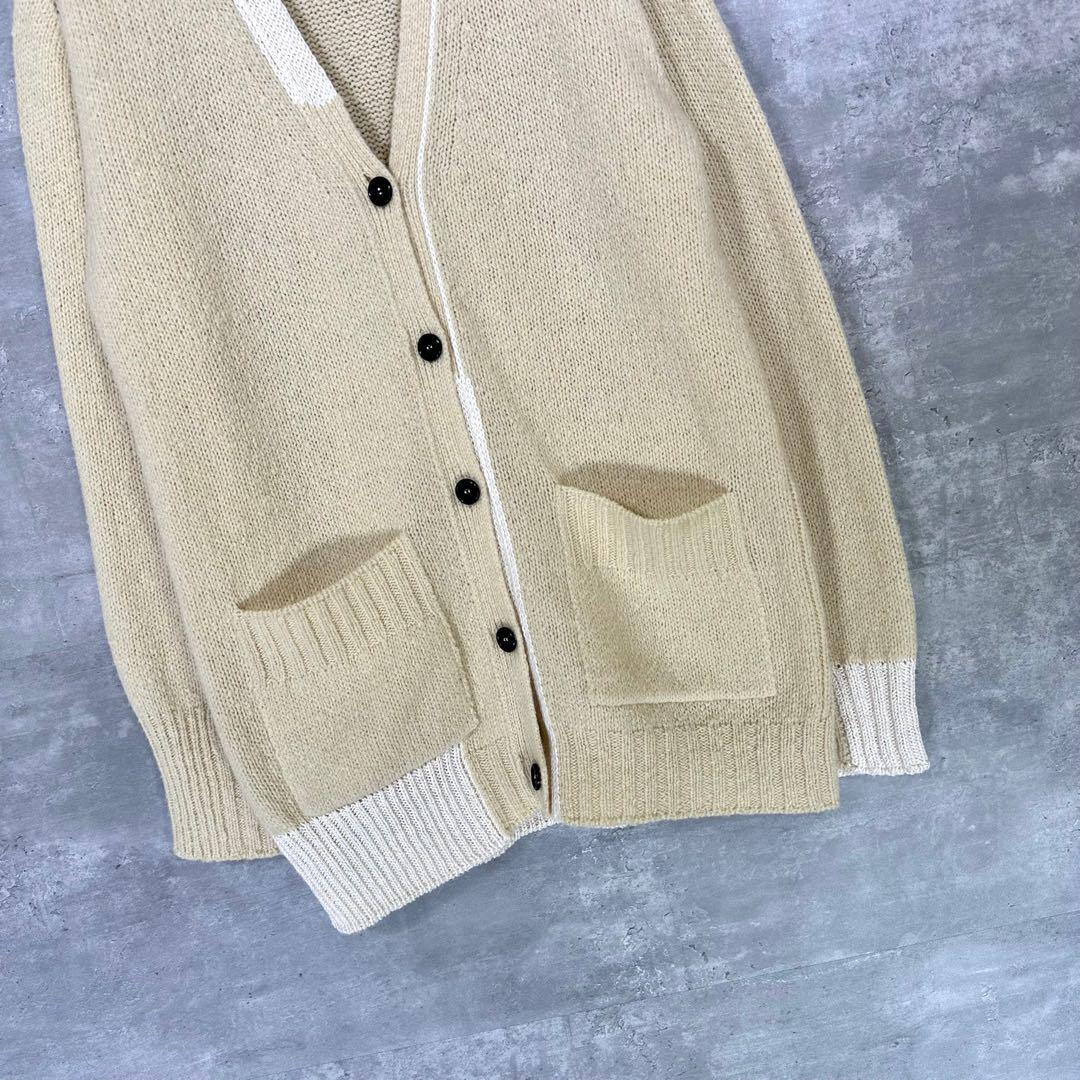 『CELINE』 セリーヌ (M) フィービー期 シルク混 カーディガン