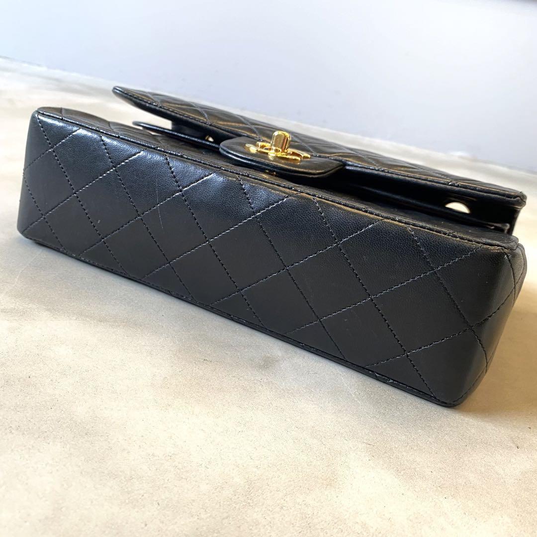『CHANEL』シャネル マトラッセ23 ダブルフラップチェーンショルダーバッグ